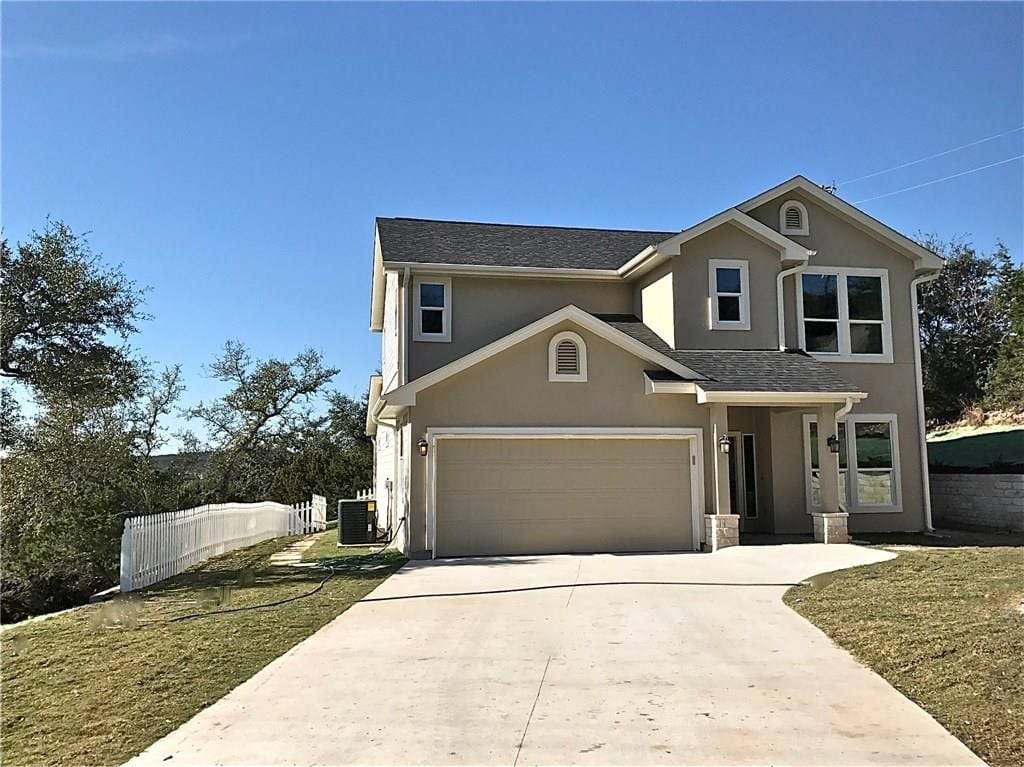 View 212 S. RONAY Dr in Briarcliff Inc Sec 08 212 S. RONAY Dr - front exterior - Luxury home in Briarcliff Inc Sec 08, Spicewood, TX