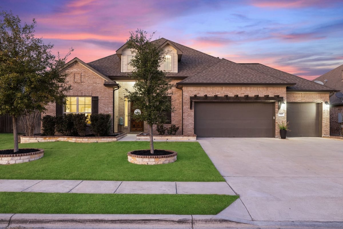 View 3512 Westport Ln in Lakeside At Blackhawk Iii Ph 3512 Westport Ln - front exterior - Luxury home in Lakeside At Blackhawk Iii Ph, Pflugerville, TX