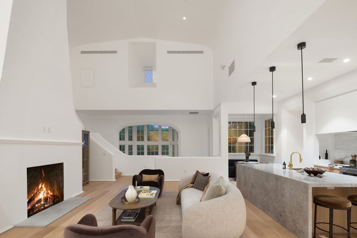 3802 Balcones Drive great room and kitchen overview