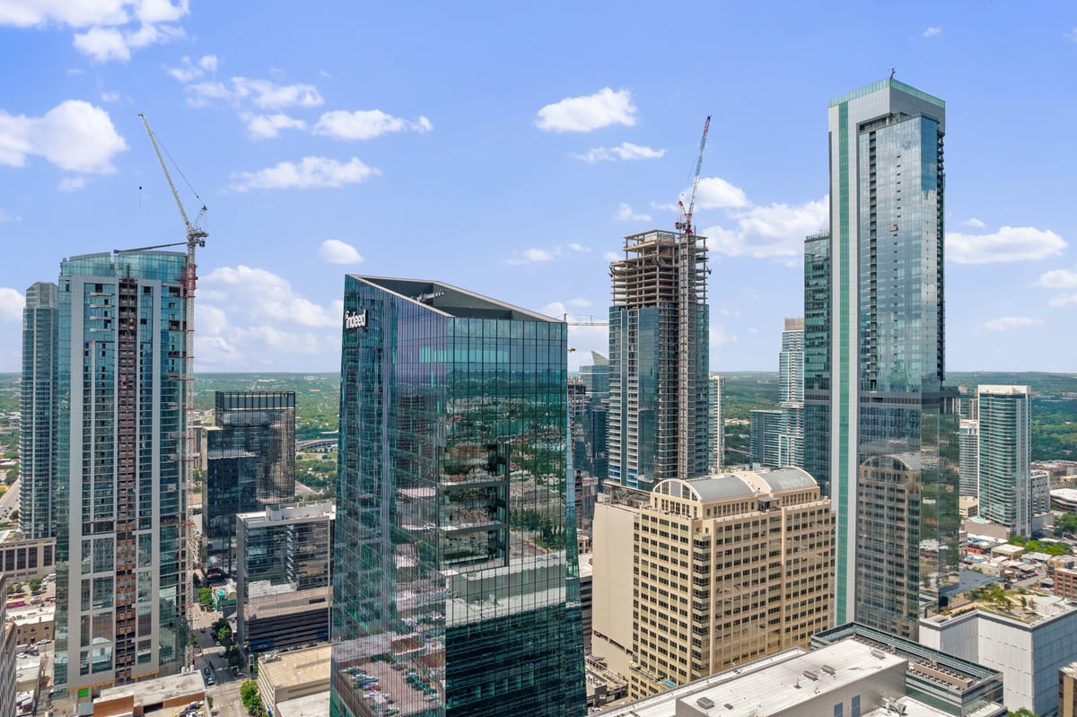 710 Colorado St Unit #8H - front exterior - Luxury home in Brown Bldg Lofts Condo Amd, Austin, TX