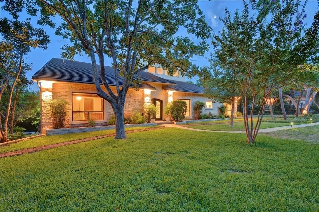 View 8800 Golden Rain Cv in The Estates of Barton Creek 8800 Golden Rain Cv - front exterior - Luxury home in The Estates of Barton Creek, Austin, TX