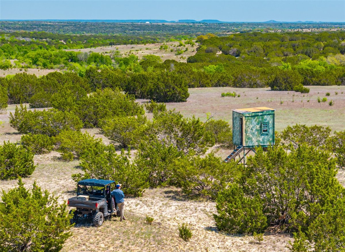 View 0 County Road 208 0 County Road 208 - aerial view with large ranch acreage view - Luxury home in Watson, TX