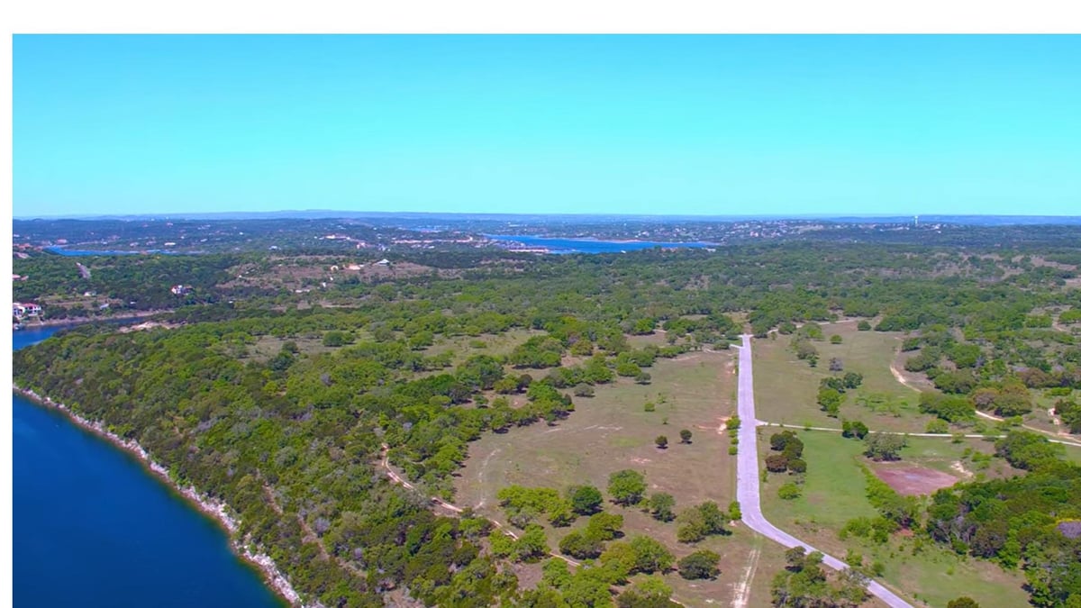 0 Lohman Ford Rd - front exterior - Luxury home in ABS 207 SUR 740 COX B F ACR 315.3630 [1-D-1], Lago Vista, TX