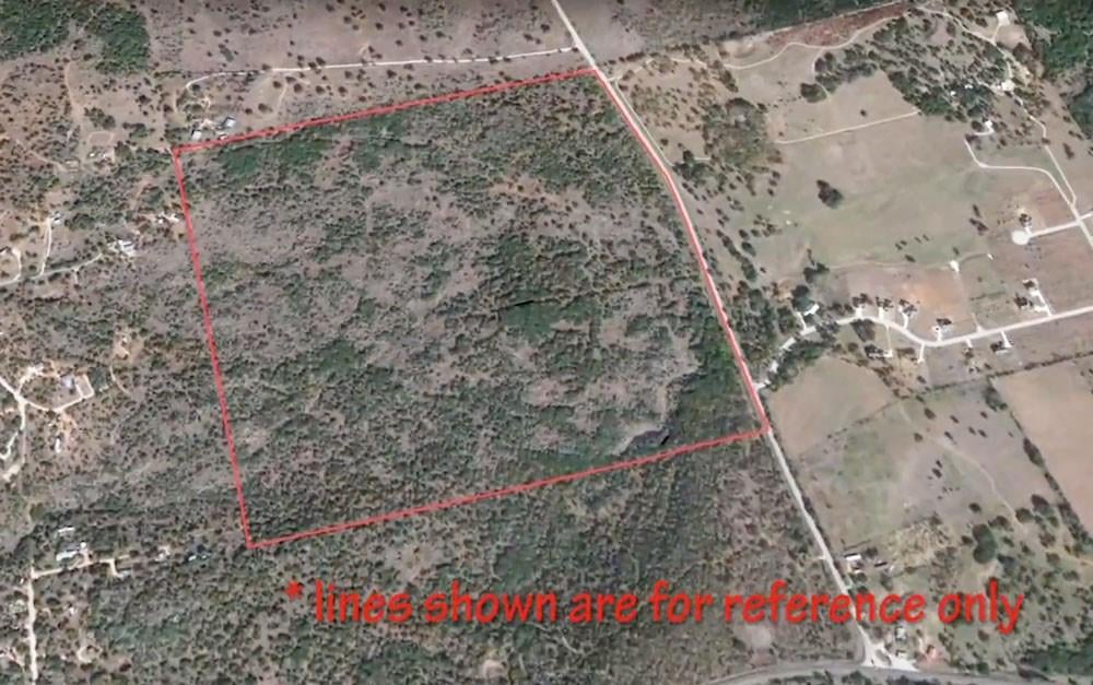 View 0 W Fm 2341 in John Malone Surv Abs #594 0 W Fm 2341 - aerial view with 0 W Fm 2341 in Burnet - Luxury home in John Malone Surv Abs #594, Burnet, TX