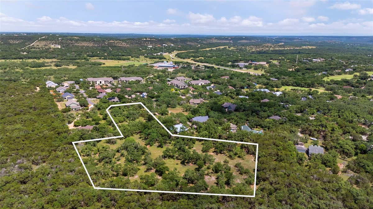 View 00 Brookmeadow Dr in Woodcreek 00 Brookmeadow Dr - front exterior - Luxury lot in Woodcreek, Wimberley, TX