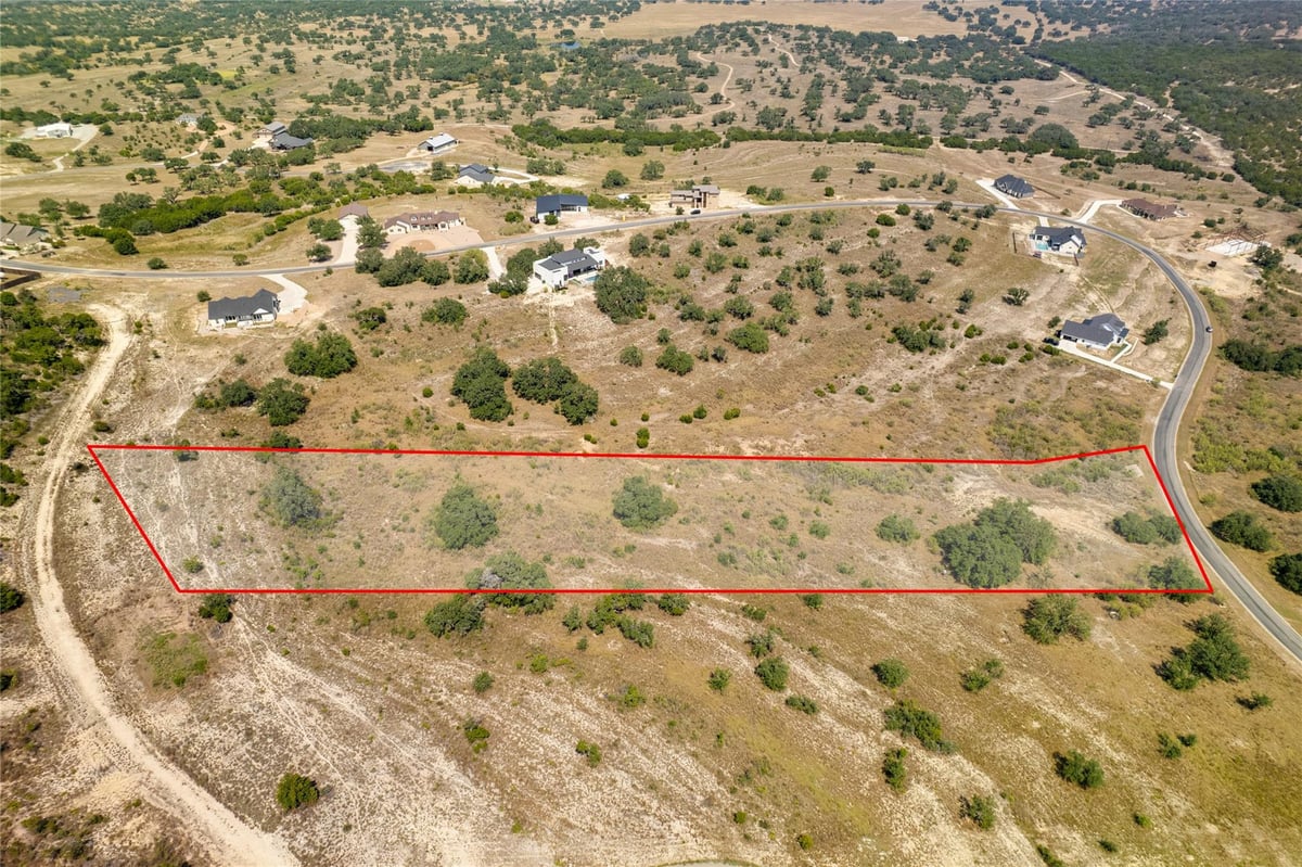 View 000 Bosque Trl in Summit Springs 000 Bosque Trl - front exterior - Luxury lot in Summit Springs, Marble Falls, TX