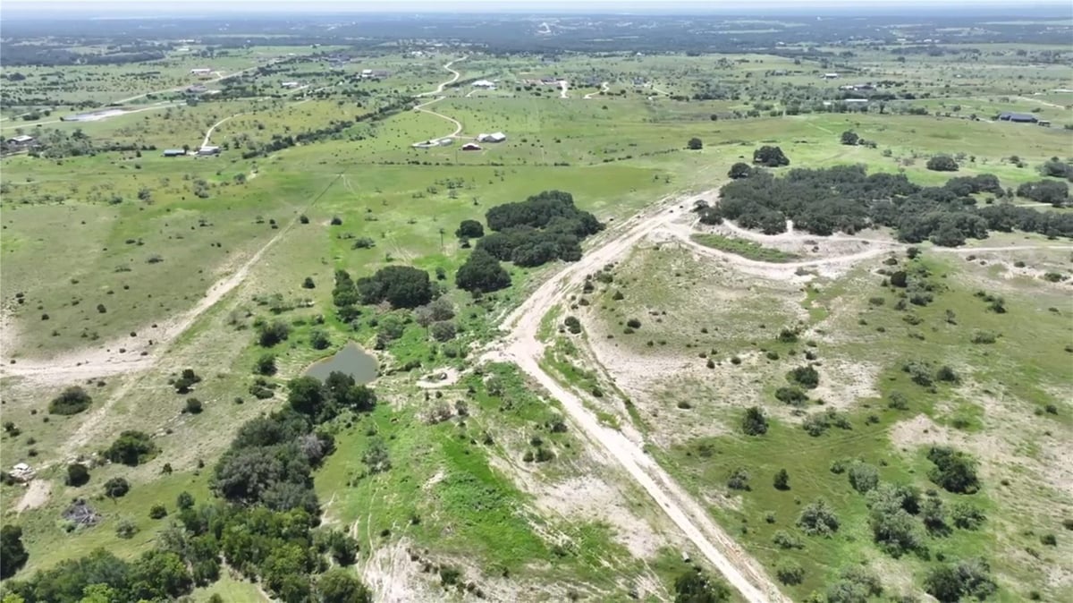 View 000 FM 243 000 FM 243 - aerial view with 000 FM 243 in Bertram - Luxury lot in Bertram, TX