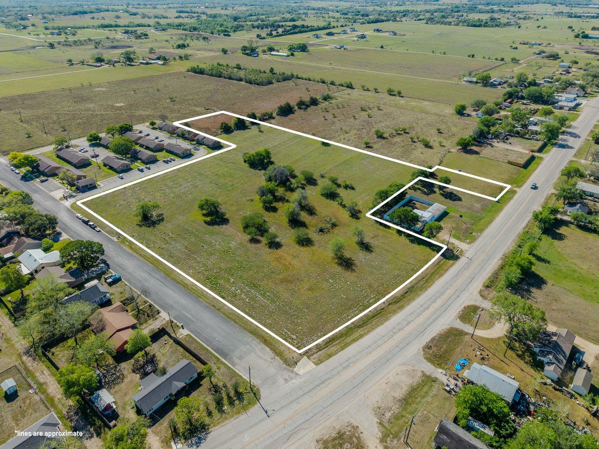 View 000 Hwy 77 @ August St in Brooks 000 Hwy 77 @ August St - front exterior - Luxury home in Brooks, Schulenburg, TX