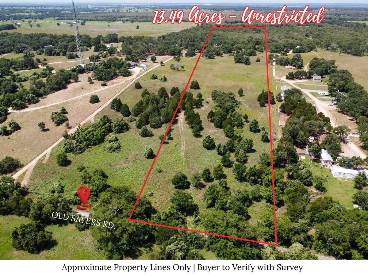View 000 Old Sayers RD in Bastrop 000 Old Sayers RD, photo 1 of 18, Bastrop, Bastrop, TX