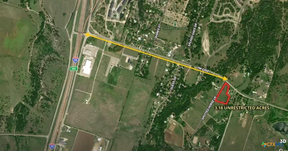 View 0000 FM 2268 Rd in Brushmasters II Subdivision 0000 FM 2268 Rd - property photo 1 - Luxury lot in Brushmasters II Subdivision, Salado, TX