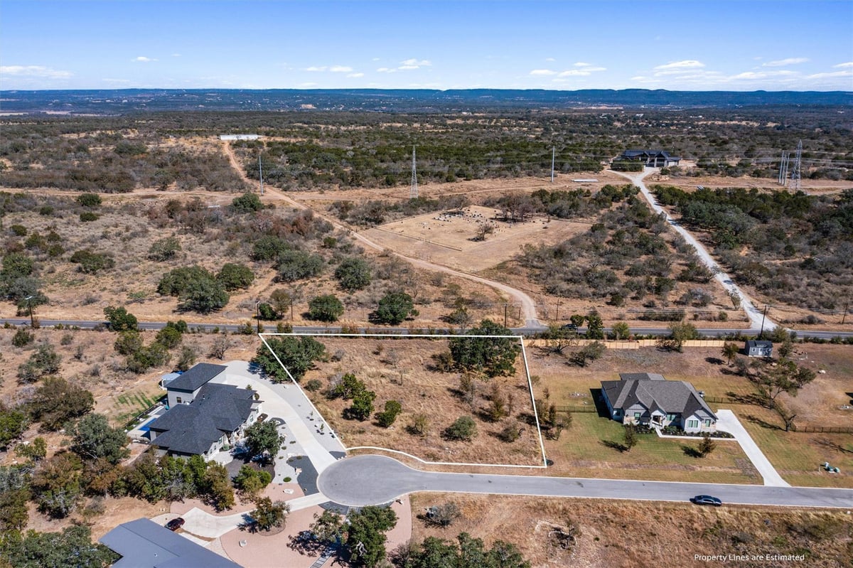 View 0000 Lazy Oak Pl in Spicewood Trails 0000 Lazy Oak Pl - front exterior - Luxury lot in Spicewood Trails, Spicewood, TX