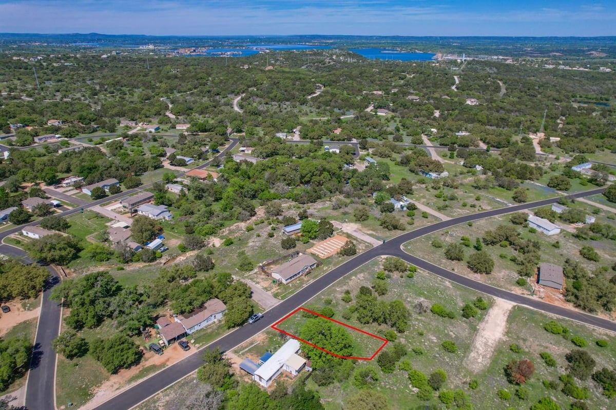 View 0000 Lost Creek in HSB SOUTH 0000 Lost Creek - front exterior - Luxury lot in HSB SOUTH, Horseshoe Bay, TX