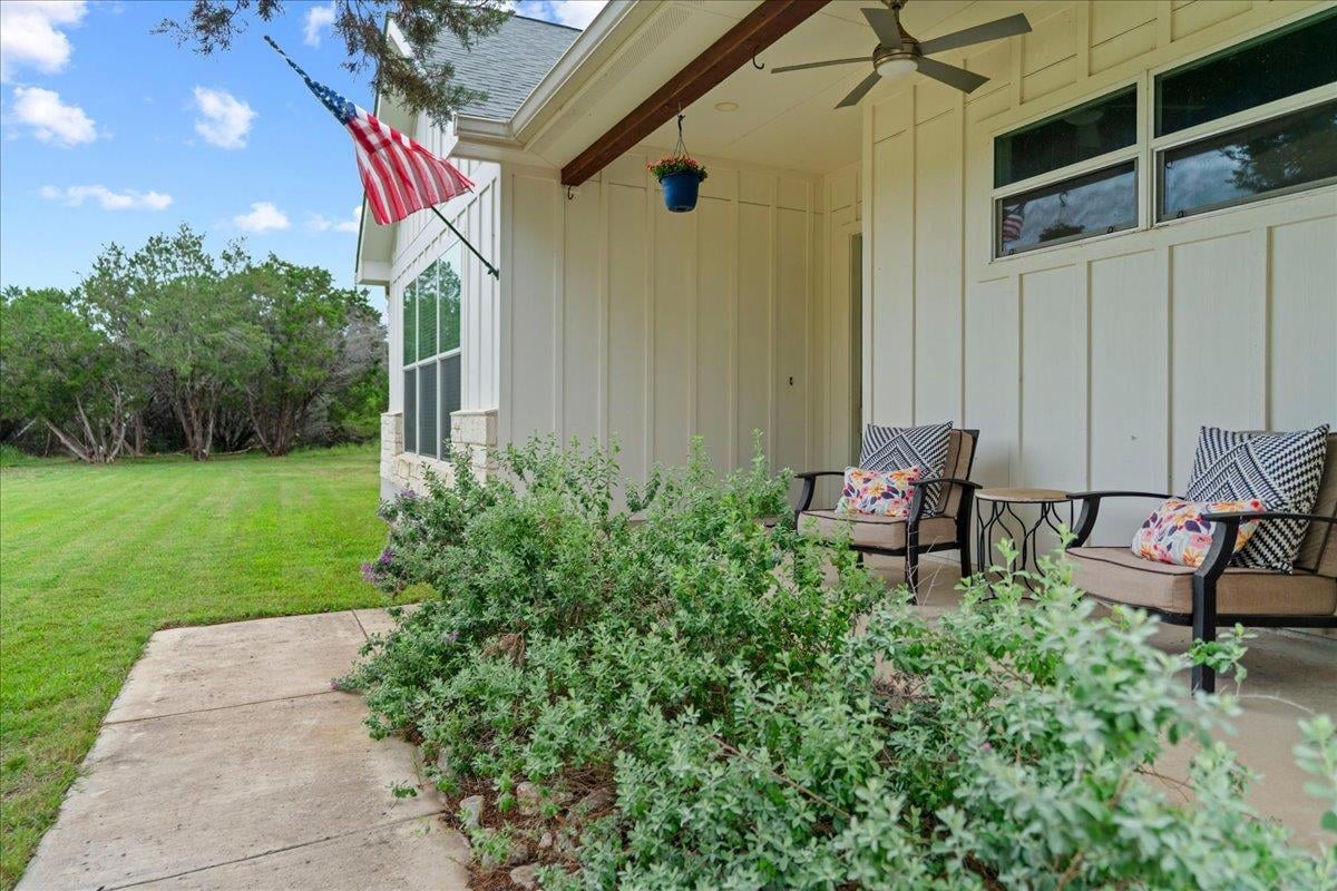 View 1 Agarita CIR in Woodcreek Sec 8 1 Agarita CIR - front exterior - Luxury home in Woodcreek Sec 8, Wimberley, TX