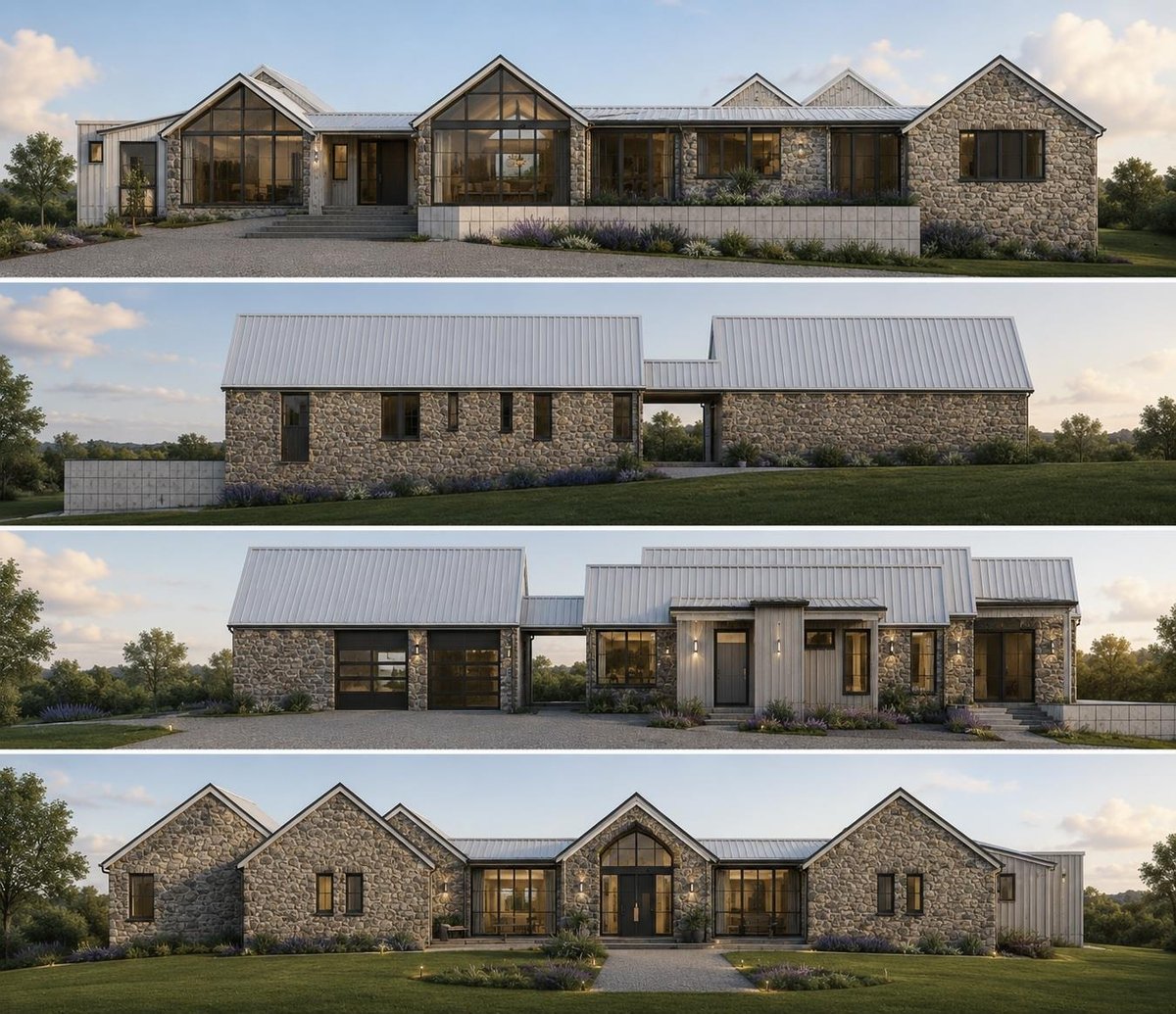 View 100 & 200 Contrails WAY in Pilot's Landing 100 & 200 Contrails WAY - front exterior - Luxury home in Pilot's Landing, Spicewood, TX
