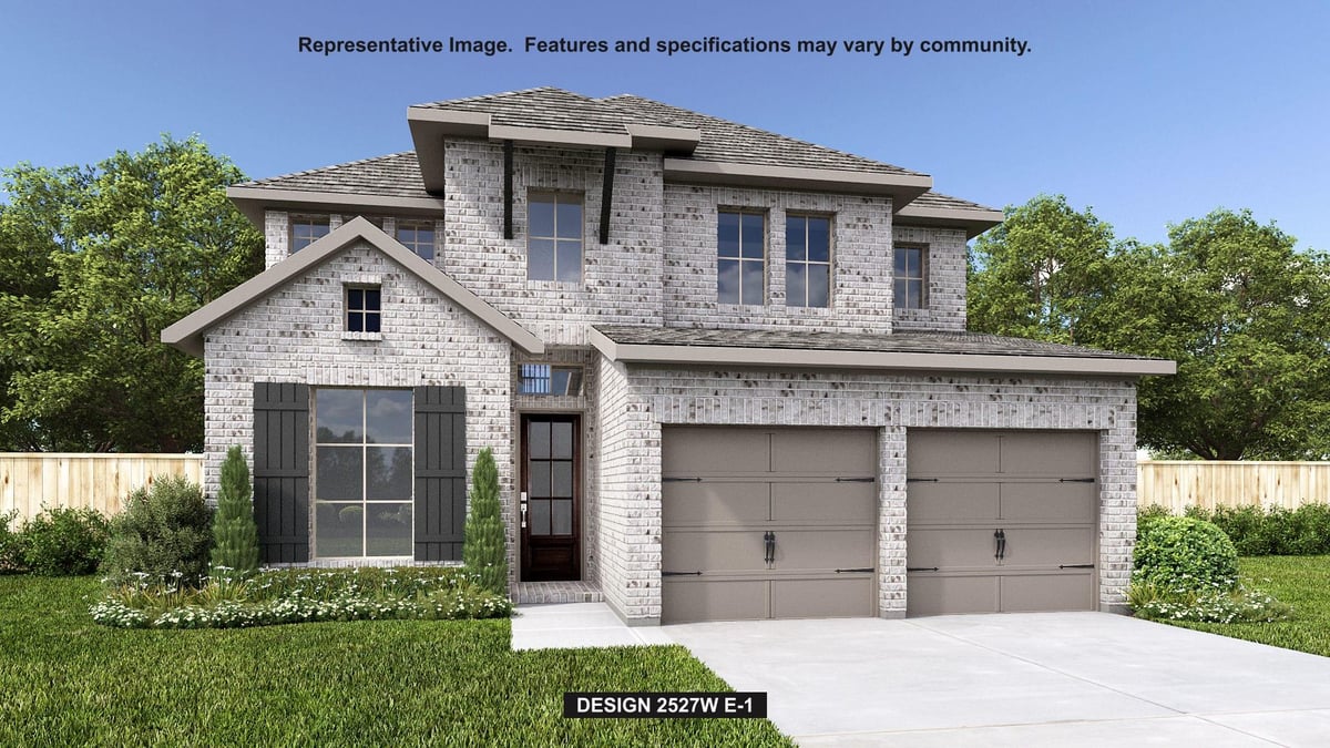 100 Adlai Ave - front exterior - Luxury home in Woodside, Georgetown, TX