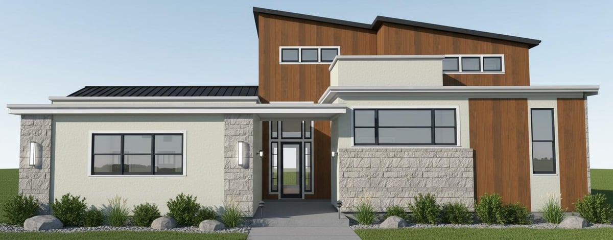 View 100 Nattie Woods in Summit Rock 100 Nattie Woods - front exterior - Luxury home in Summit Rock, Horseshoe Bay, TX