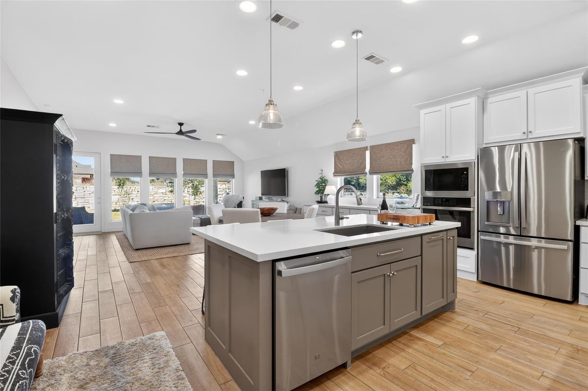 Living area at 100 Peach Orchard Ln - 4 bed 3 bath home