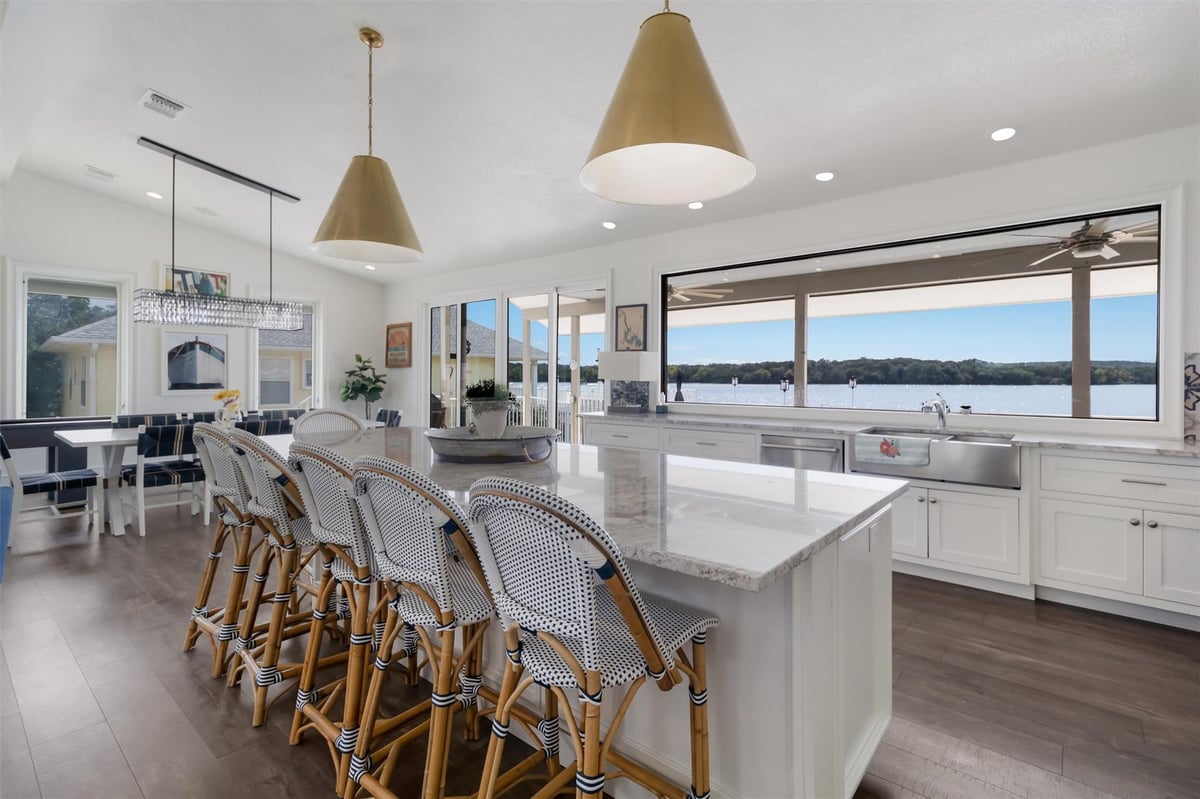 Kitchen at 100 S Waterway Dr - 7 bed 5 bath home