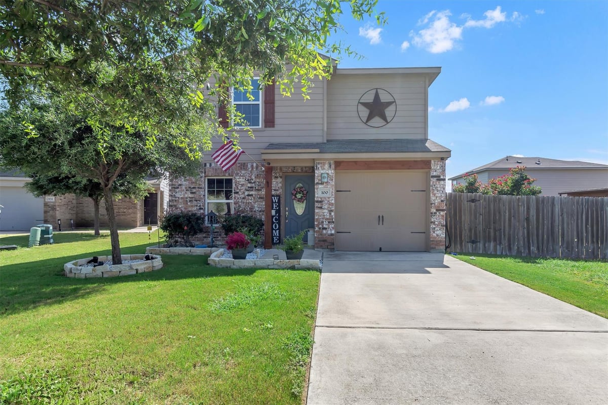 View 100 Wincliff CV Unit #13D in Sonterra Ii Condos Ph Ii 100 Wincliff CV Unit #13D - front exterior - Luxury home in Sonterra Ii Condos Ph Ii, Jarrell, TX