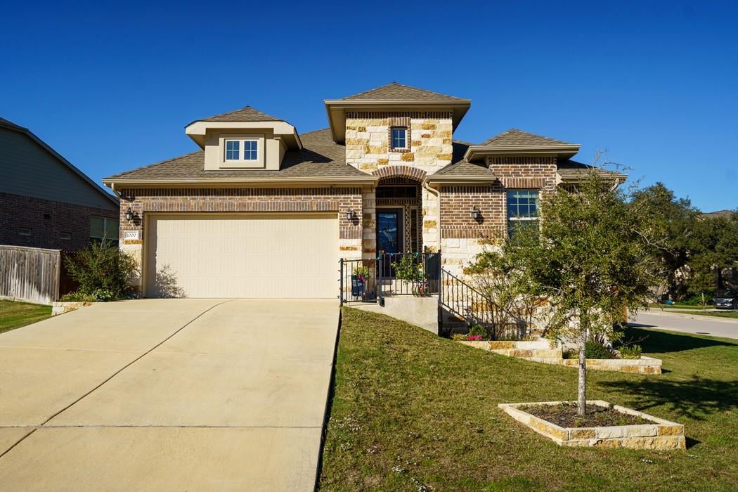 View 1000 Horizon View DR in Crescent Bluff Sec 1 1000 Horizon View DR - front exterior - Luxury home in Crescent Bluff Sec 1, Georgetown, TX