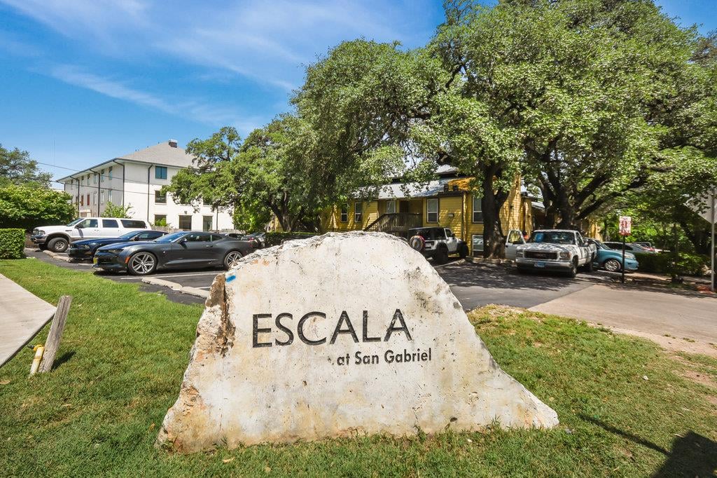 View 1000 W 26th St Unit #102 in Escala At San Gabriel Condo 1000 W 26th St Unit #102 - front exterior - Luxury home in Escala At San Gabriel Condo, Austin, TX