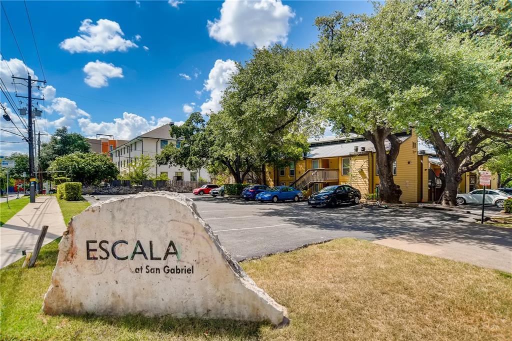 View 1000 W 26th St Unit #116 in Escala At San Gabriel 1000 W 26th St Unit #116 - front exterior - Luxury home in Escala At San Gabriel, Austin, TX