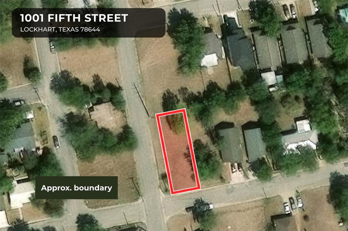 View 1001 Fifth ST in F&S 1001 Fifth ST - property photo 1 - Luxury lot in F&S, Lockhart, TX