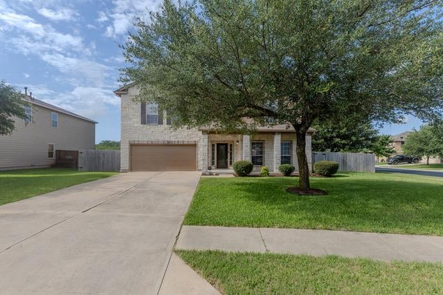 View 1001 Hondo LN in Enclave/Brushy Crk Sec 03 1001 Hondo LN - front exterior - Luxury home in Enclave/Brushy Crk Sec 03, Hutto, TX