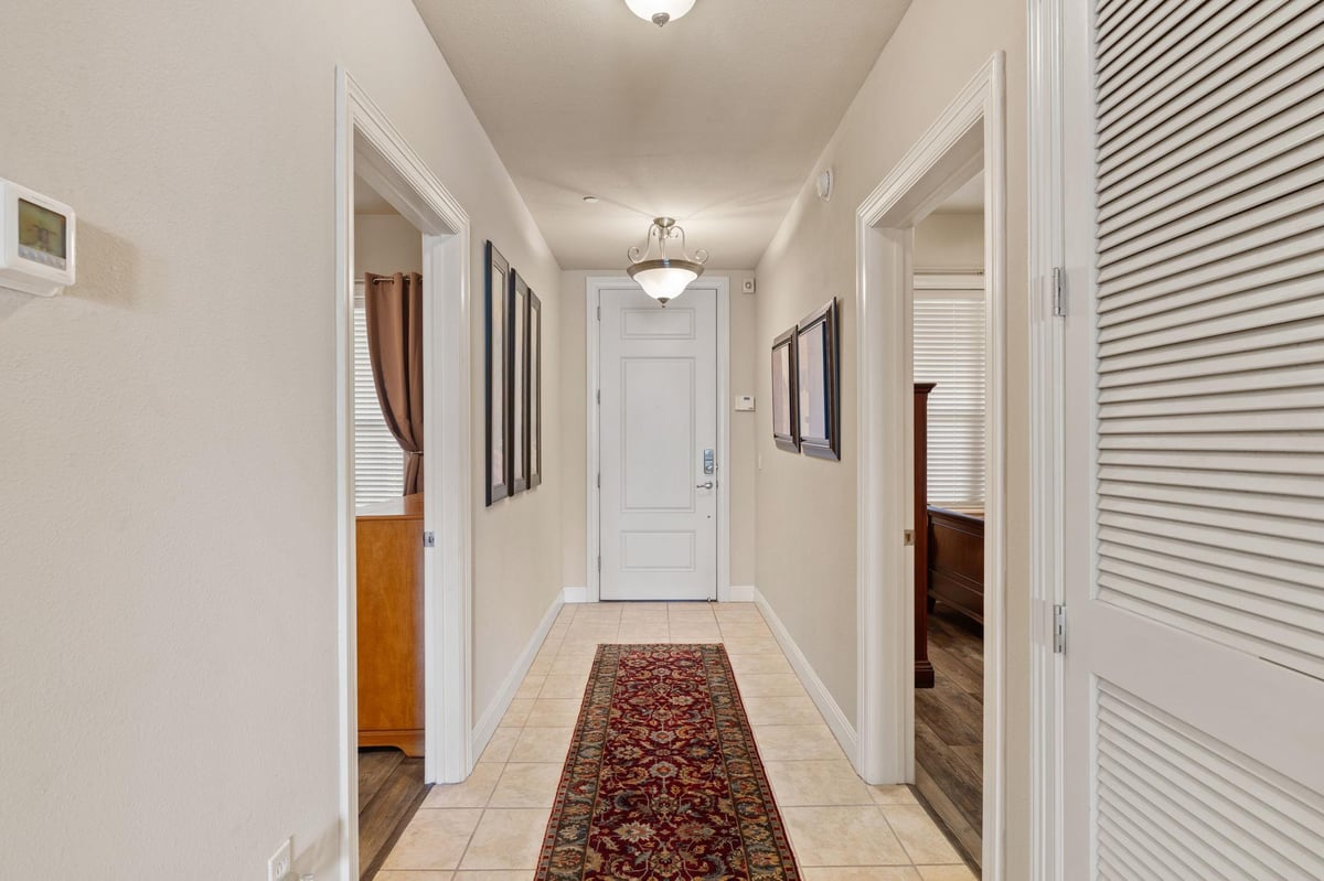 Primary bedroom at 1001 The Cape Unit #44 - 3 bed 2 bath home