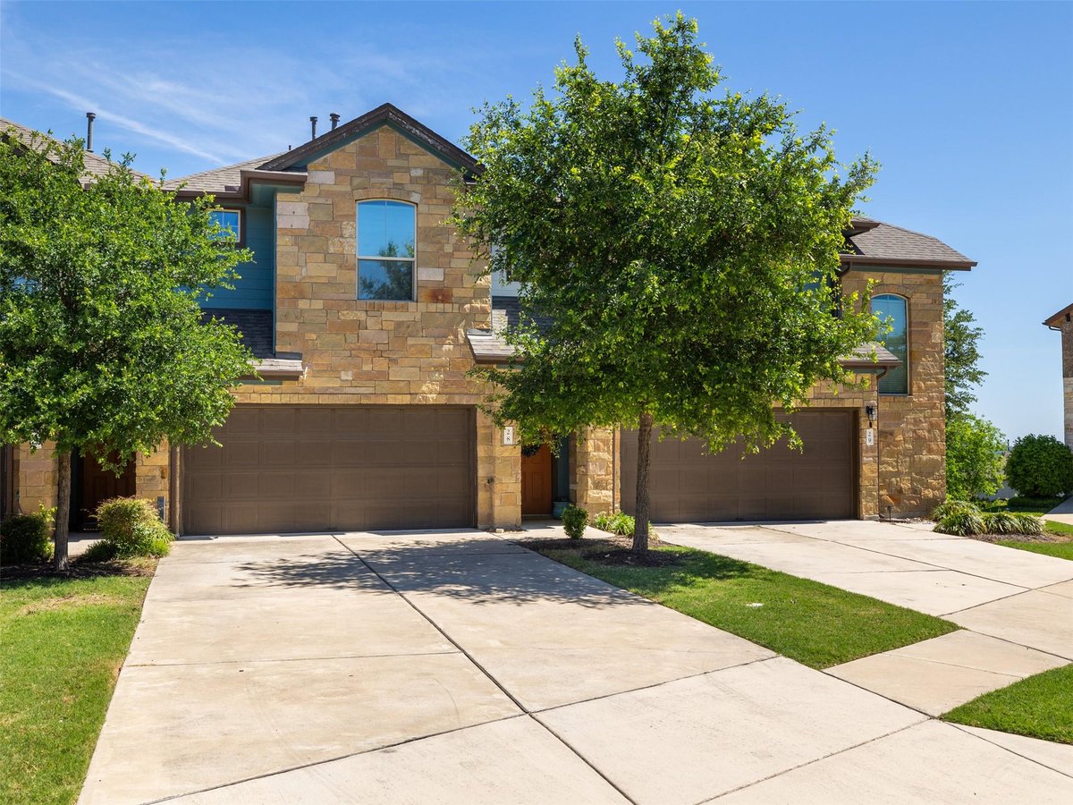 View 1001 Zodiac Ln Unit #28 in University Vlg North Sec 6 1001 Zodiac Ln Unit #28 - front exterior - Luxury home in University Vlg North Sec 6, Round Rock, TX