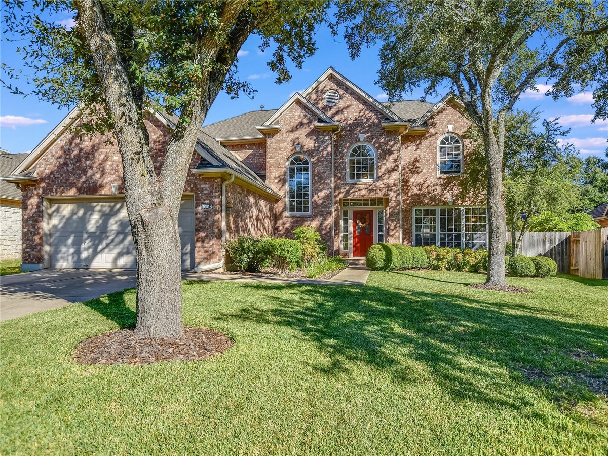 View 10016 Majorca Dr in Davis Spring Sec 03-A 10016 Majorca Dr - front exterior - Luxury home in Davis Spring Sec 03-A, Austin, TX