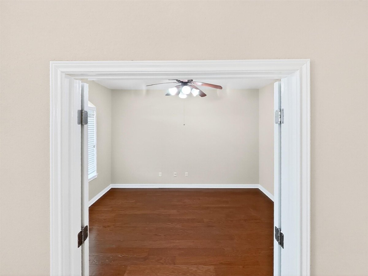 Primary bedroom at 1002 Sedalia St - 4 bed 2 bath home