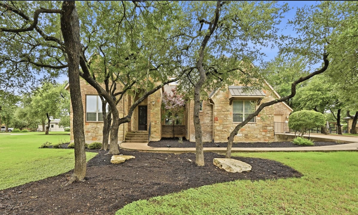 1003 Lucinda TER - front exterior - Luxury home in Estrella Xing, Georgetown, TX