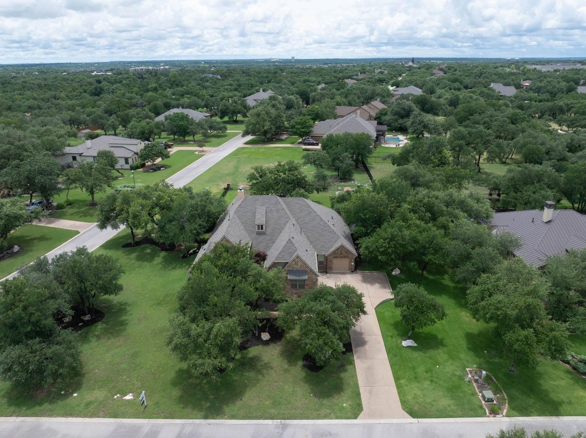 View 1003 Lucinda TER in Estrella Xing 1003 Lucinda TER - front exterior - Luxury home in Estrella Xing, Georgetown, TX