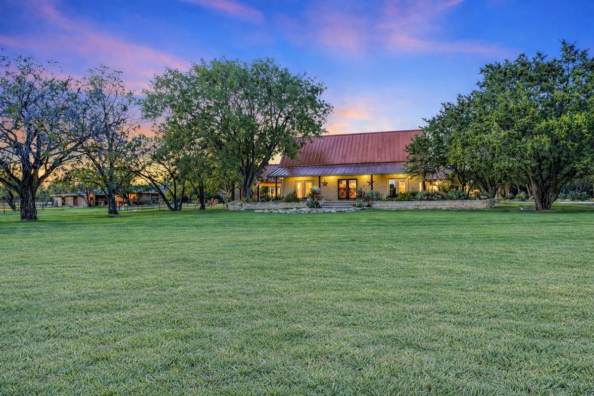 View 1005 County Road 414 in A0776 1005 County Road 414 - front exterior - Luxury home in A0776, Spicewood, TX