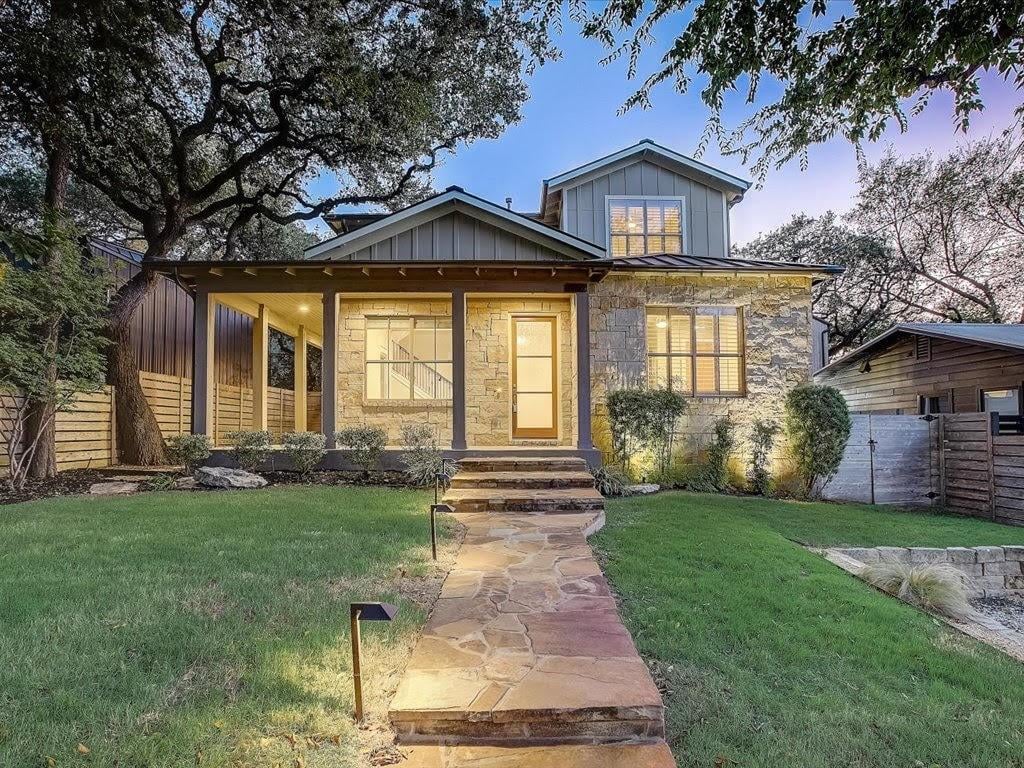 View 1005 Jewell St in Bouldin 1005 Jewell St - front exterior - Luxury home in Bouldin, Austin, TX