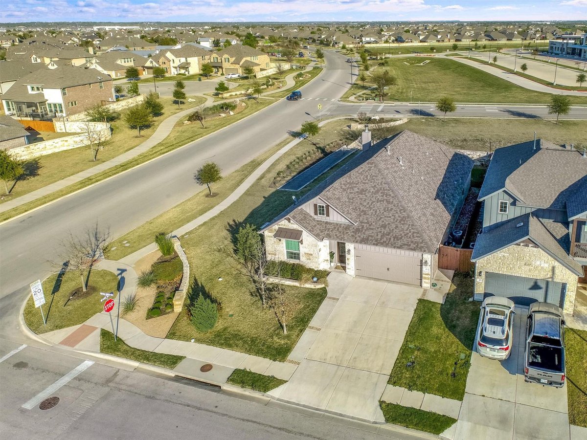 View 101 Double Mountain Rd in Santa Rita Ranch South Sec 5A 101 Double Mountain Rd - front exterior - Luxury home in Santa Rita Ranch South Sec 5A, Liberty Hill, TX