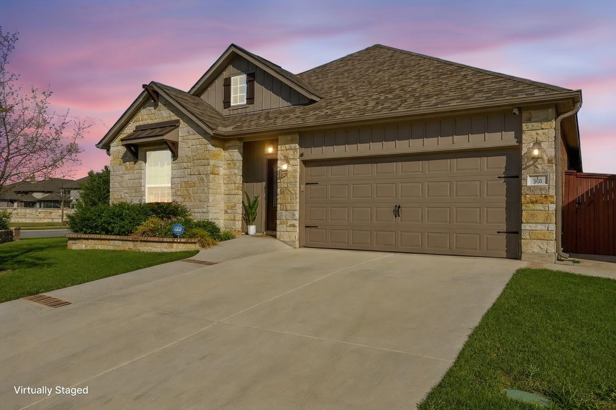 View 101 Double Mountain RD in Santa Rita Ranch South Sec 5A 101 Double Mountain RD - front exterior - Luxury home in Santa Rita Ranch South Sec 5A, Liberty Hill, TX