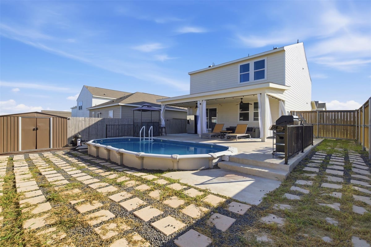 101 Magnum Force DR - front exterior - Luxury home in Sonterra, Jarrell, TX