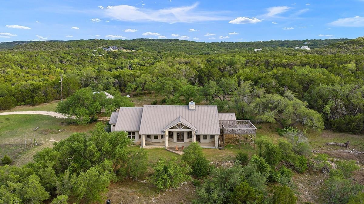 View 101 Maheo WAY in Bell Spgs Ranches 101 Maheo WAY - front exterior - Luxury home in Bell Spgs Ranches, Dripping Springs, TX