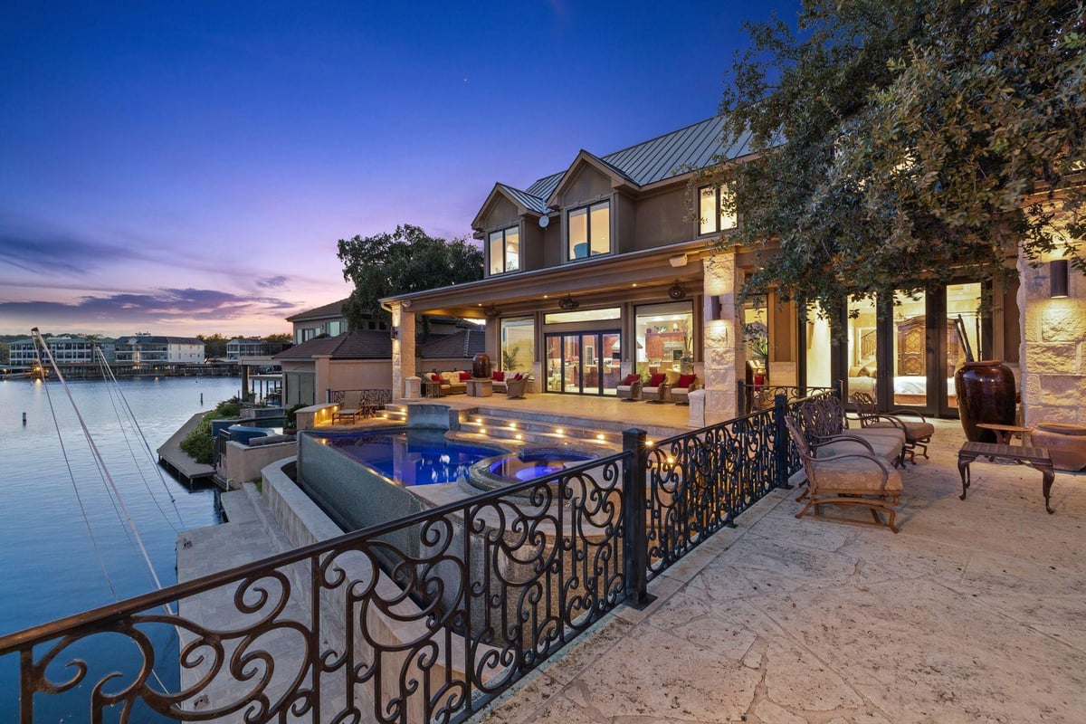 View 101 Matern Ct in Horseshoe Bay West 101 Matern Ct - pool area with 101 Matern Ct in Horseshoe Bay - Luxury home in Horseshoe Bay West, Horseshoe Bay, TX
