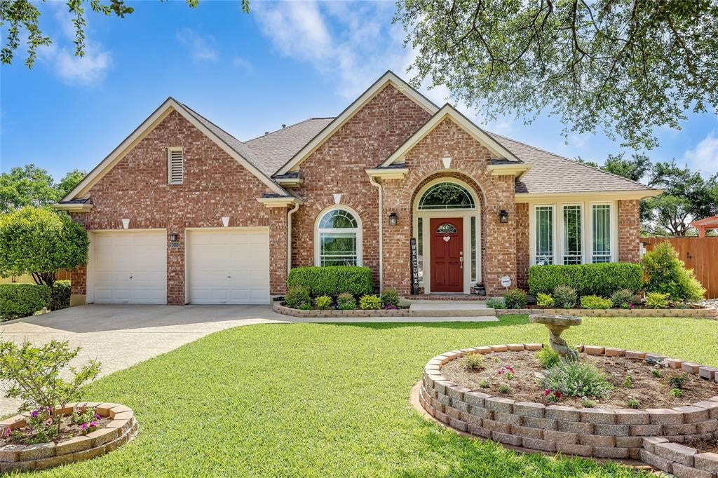View 10101 Majorca Dr in Davis Spring Sec 03-A 10101 Majorca Dr - front exterior - Luxury home in Davis Spring Sec 03-A, Austin, TX