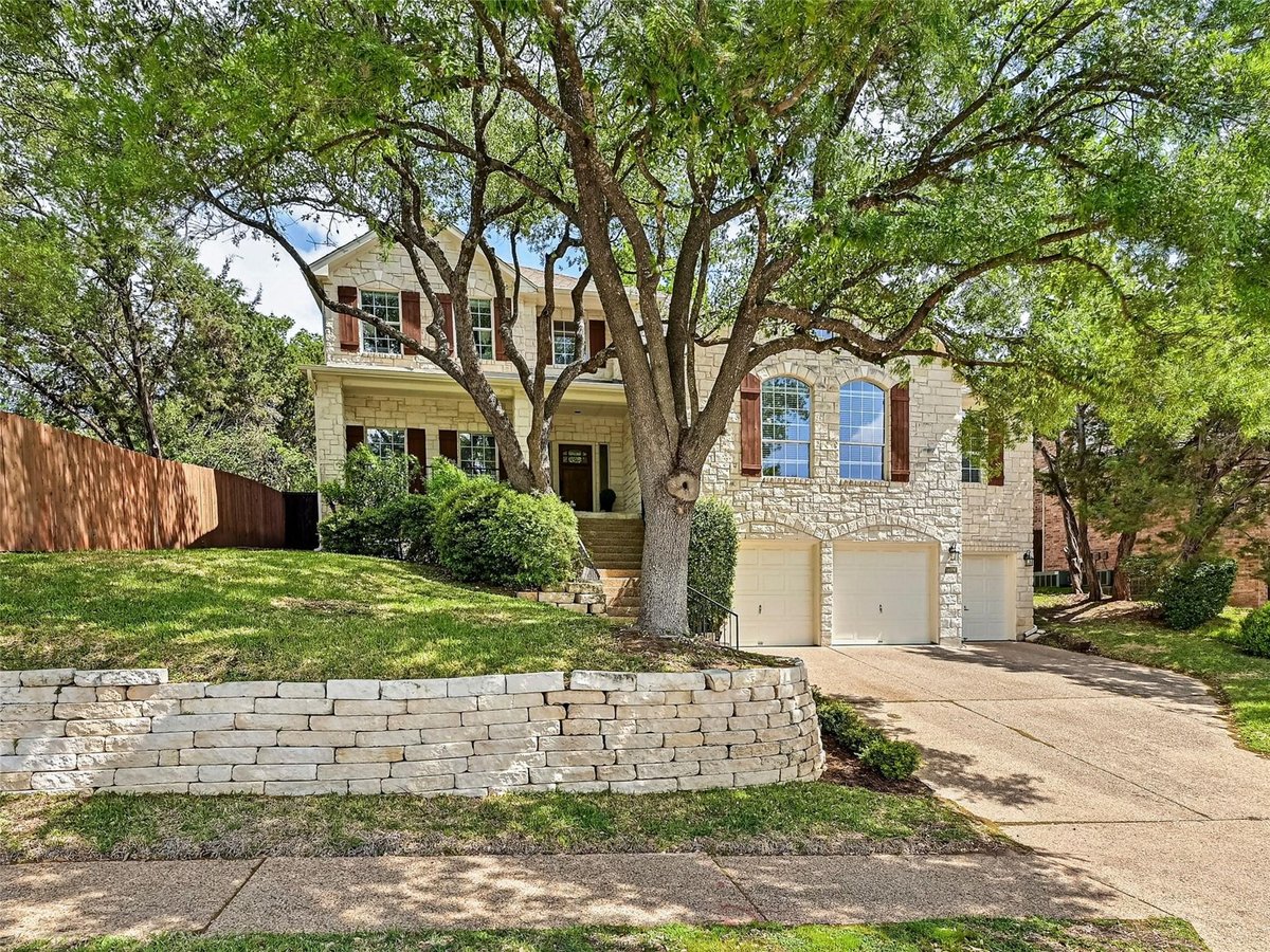 View 10106 Dianella Ln in Great Hills Sec 29 10106 Dianella Ln - front exterior - Luxury home in Great Hills Sec 29, Austin, TX