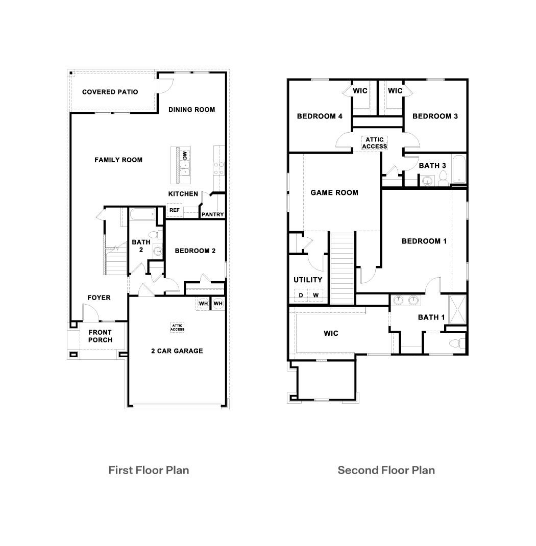 Living area at 10109 Curb Strap Dr - 4 bed 2 bath home