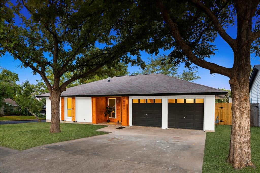 View 10109 Floyd Dr in Windsor Village 10109 Floyd Dr - front exterior - Luxury home in Windsor Village, Austin, TX