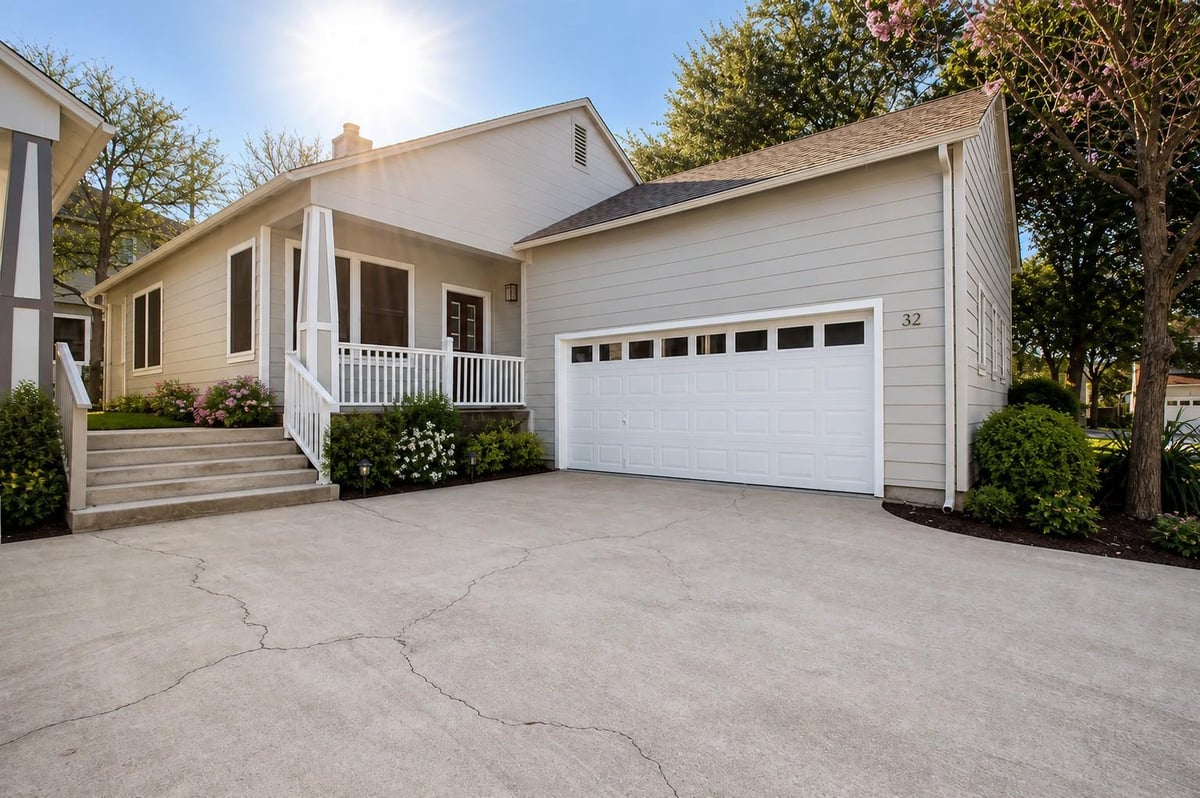 1011 Brodie St Unit #32 - front exterior - Luxury home in Bouldin Creek Cottages Amd, Austin, TX