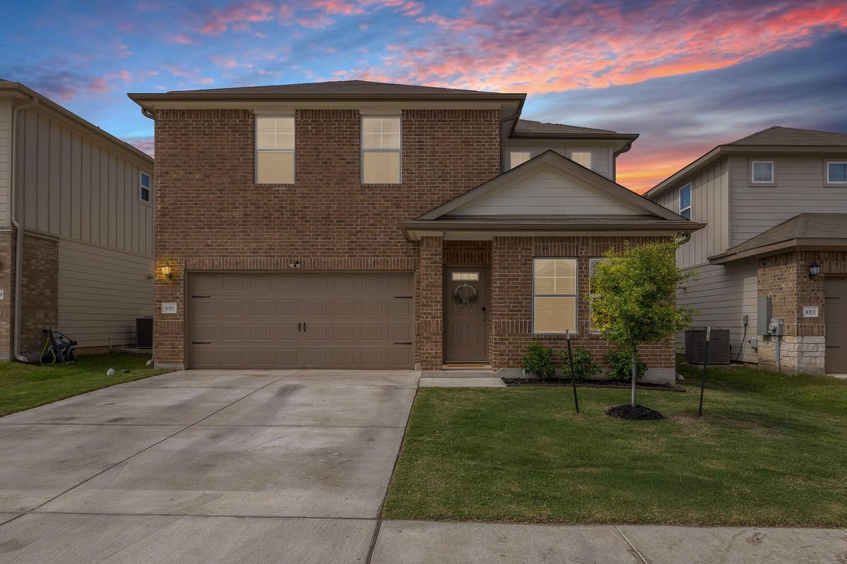 View 1011 Round Bale RD in Cross Creek 1011 Round Bale RD - front exterior - Luxury home in Cross Creek, Hutto, TX