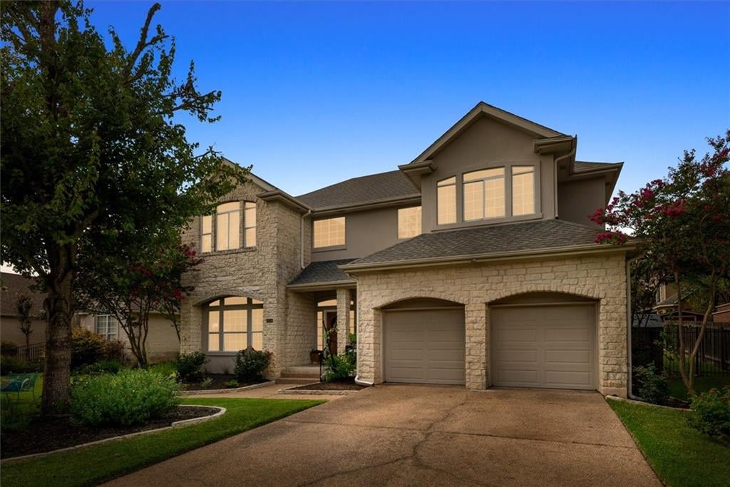 View 10116 Treasure Island DR in River Place Sec 06 10116 Treasure Island DR - front exterior - Luxury home in River Place Sec 06, Austin, TX