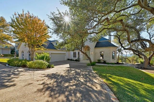 View 10123 Treasure Island DR in River Place Sec 06 10123 Treasure Island DR - front exterior - Luxury home in River Place Sec 06, Austin, TX
