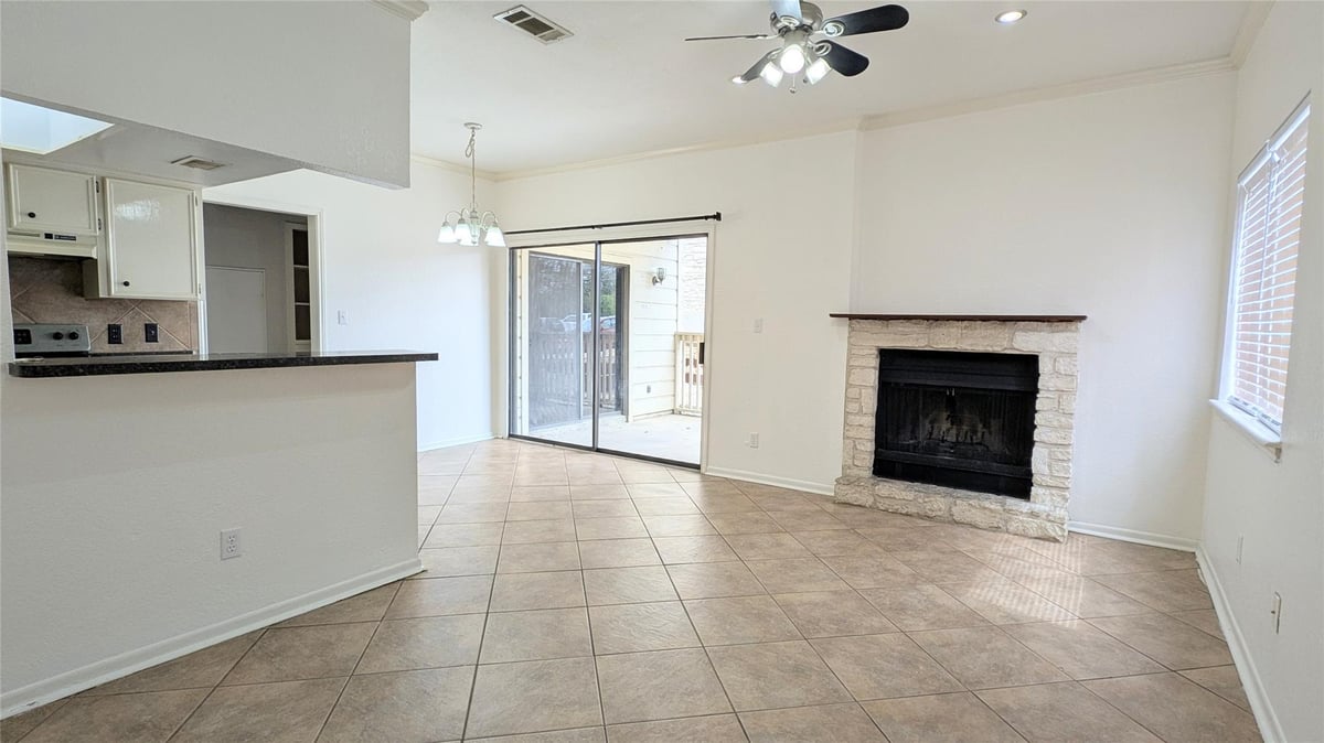 Primary bedroom at 1013 Chestnut St Unit #C2 - 2 bed 2 bath home